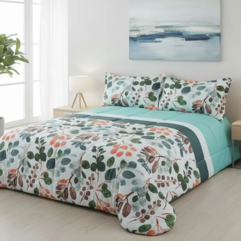 EDREDÃO TEJIDOS EL MUNDO PRIMAVERA