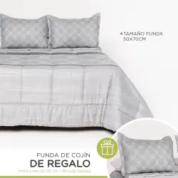 EDREDÃO REVERSÍVEL ESTAMPADO MILAN