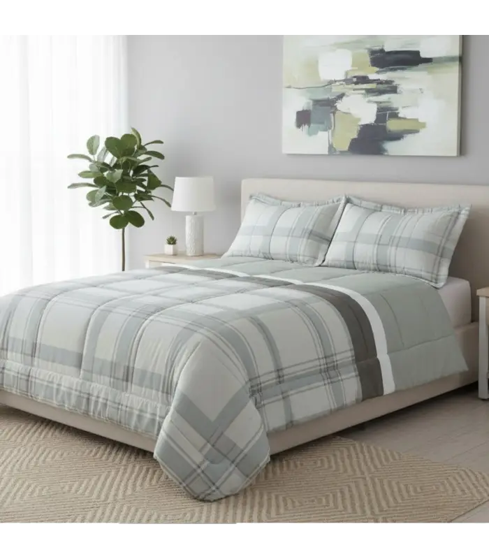 QUADRADOS DE EDREDÃO ESTAMPADOS REVERSÍVEIS