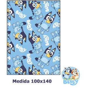 MANTA DE VIAJE BLUEY