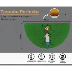 CAPACHO DESENHO DE CÔCO
