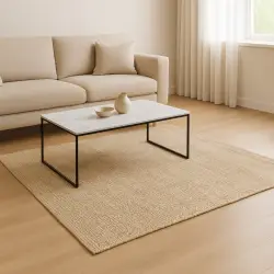 TAPETE PARA PÉS DE CAMA TEJIDOS EL MUNDO JUTE-DHURRIES 2162-02 