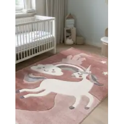 TAPETE INFANTIL UNICÓRNIO FELIZ