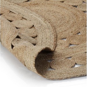 ALFOMBRA YUTE REDONDA 30990