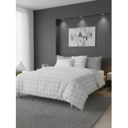 CAPA DE EDREDÃO REVERSÍVEL (2 PEÇAS) HILVANA