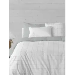 CAPA DE EDREDÃO REVERSÍVEL (2 PEÇAS) HILVANA