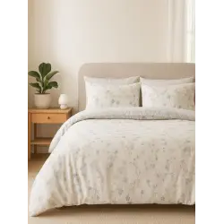 CAPA DE EDREDÃO REVERSÍVEL (2 PEÇAS) REVERSÍVEL NOHANA