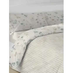 CAPA DE EDREDÃO REVERSÍVEL (2 PEÇAS) REVERSÍVEL NOHANA