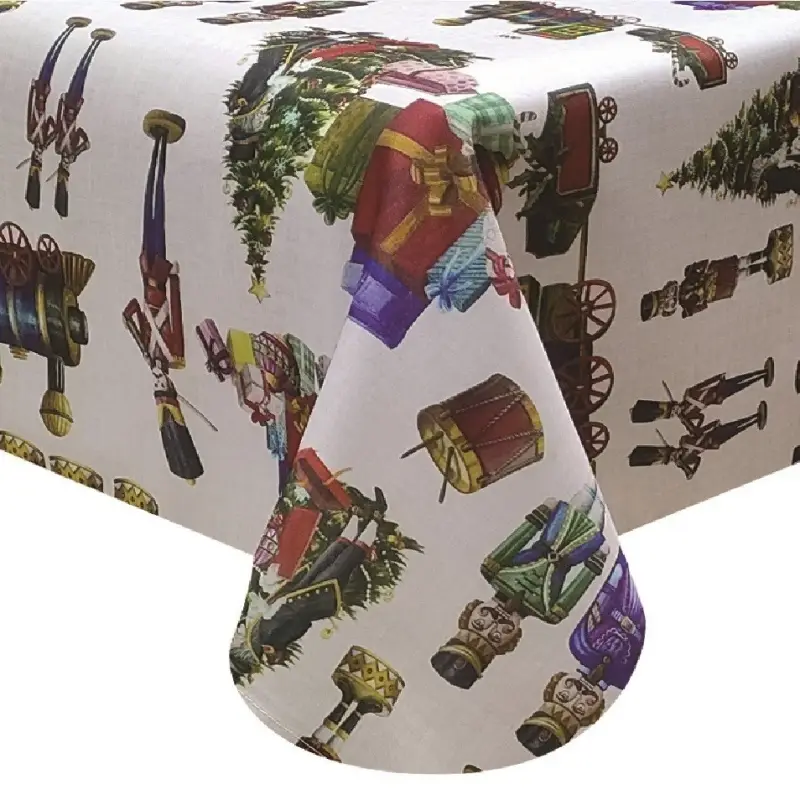 TOALHA DE MESA RESISTENTE ÀS NÓDOAS SOLDADO DE NATAL