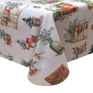 MANTEL ANTIMANCHAS NAVIDEÑO...