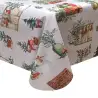 TOALHA DE MESA RESISTENTE A NÓDOAS DE NATAL PINHEIRO