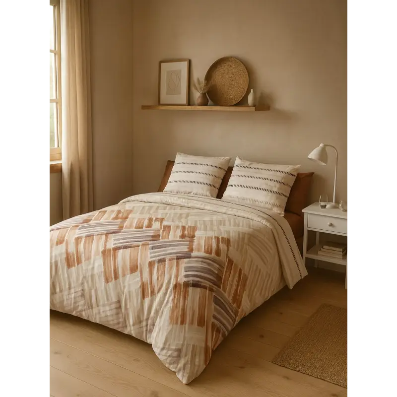 CAPA DE EDREDÃO REVERSÍVEL (2 PEÇAS) GIA