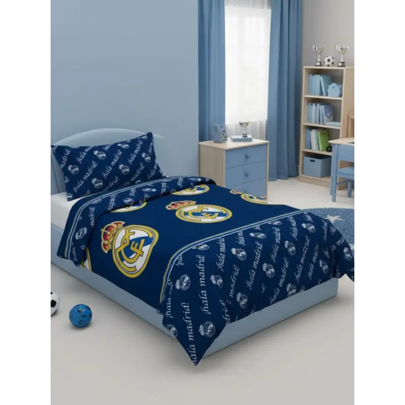 CAPA DE EDREDÃO (2 PEÇAS) REAL MADRID 11