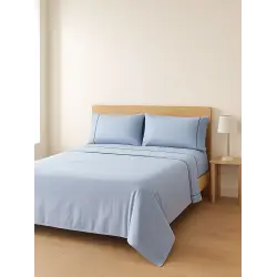 CONJUNTO ESSENCIAL DE LENÇÓIS LISOS