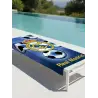TOALHA DE PRAIA REAL MADRID ALGODÃO