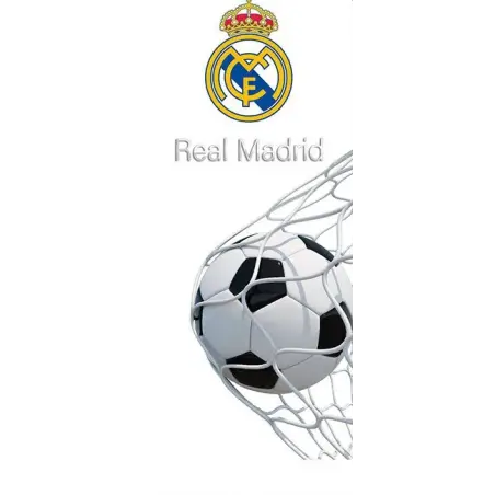 TOALHA DE PRAIA DO REAL MADRID 100% ALGODÃO