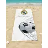 TOALHA DE PRAIA DO REAL MADRID 100% ALGODÃO