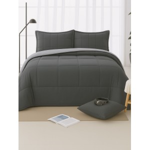 EDREDÓN BICOLOR TIERRA