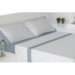 CONJUNTO DE LENÇÓIS TÉRMICOS DE VERÃO EM FLANELA