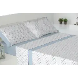 CONJUNTO DE LENÇÓIS TÉRMICOS DE LÃ DE FLANELA DIAMANTE