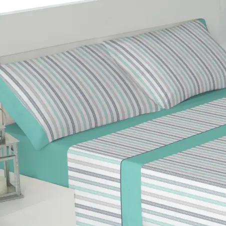 JUEGO DE SÁBANAS TÉRMICAS SPIKE FRANELA