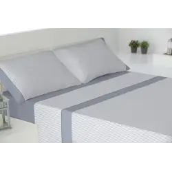 CONJUNTO DE LENÇÓIS VEGA 100% ALGODÃO