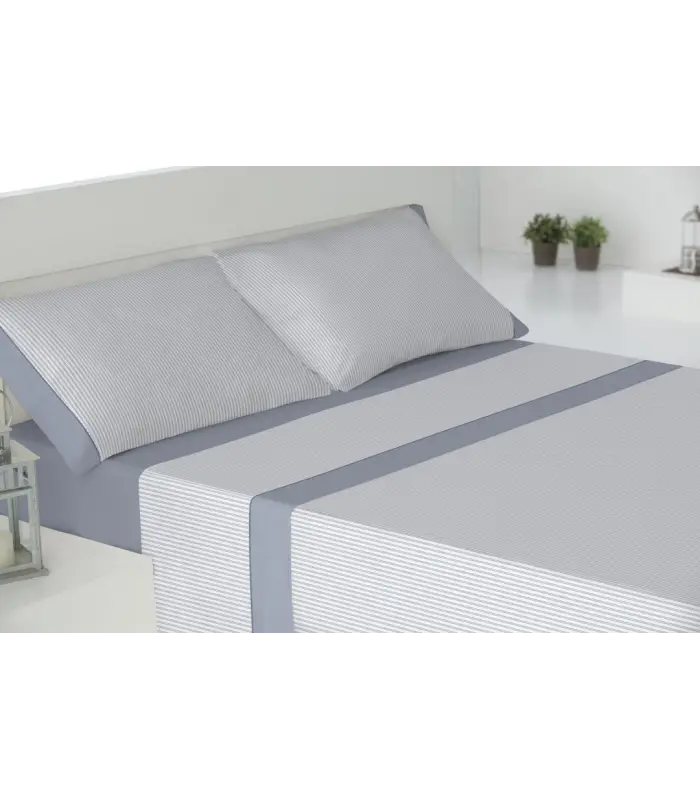 CONJUNTO DE LENÇÓIS VEGA 100% ALGODÃO