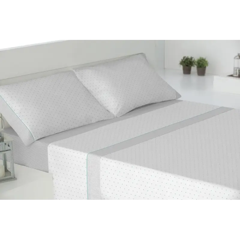 CONJUNTO DE ROUPA DE CAMA HORNA 100% ALGODÃO