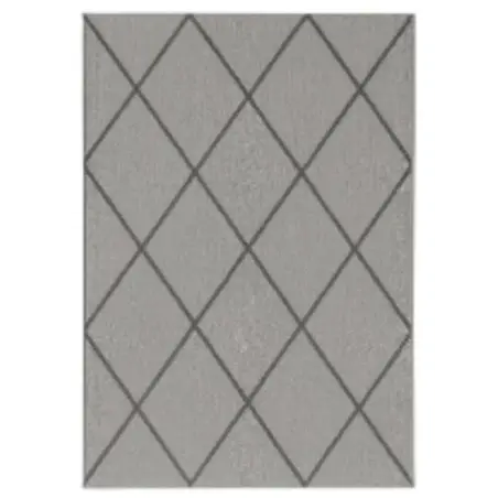 Alfombra vinilica de Tejido Trenzado de Alta Gama Lavable Antideslizante Alfombra Resistente para Salon Cocina baño Pasillo -