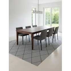 Tapete de Vinil Tecido de Alta Qualidade Lavável Antiderrapante Tapete Tecido para Sala de Estar Cozinha Casa de Banho Corredor 