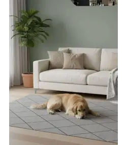 Tapete de Vinil Tecido de Alta Qualidade Lavável Antiderrapante Tapete Tecido para Sala de Estar Cozinha Casa de Banho Corredor 