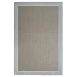 Alfombra vinilica de Tejido Trenzado de Alta Gama Lavable Antideslizante Alfombra Resistentes para Salon Cocina baño Pasillo