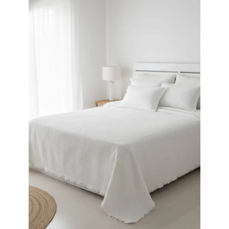 COLCHA DELFINA COM FOLHO