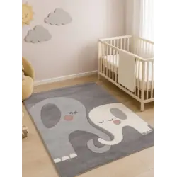 TAPETE INFANTIL ELEFANTE FELIZ