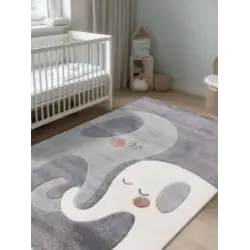 TAPETE INFANTIL ELEFANTE FELIZ