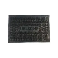 FELPUDO GOMA LAZOS WELCOME