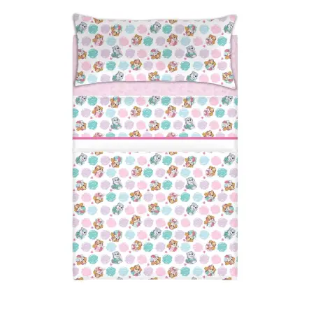 CONJUNTO DE LENÇÓIS PATRULHA CANINA PATRULHA DO CÉU