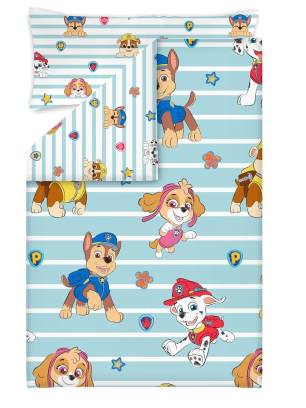 FUNDA NÓRDICA PATRULLA CANINA REVERSIBLE AZUL