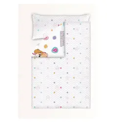 CAPA DE EDREDÃO REVERSÍVEL DA PATRULHA CANINA SKY