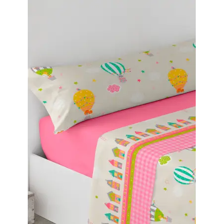 JUEGO DE SÁBANAS TÉRMICAS DE CORALINA GLOBOS