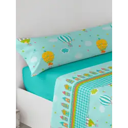 JUEGO DE SÁBANAS TÉRMICAS DE CORALINA GLOBOS