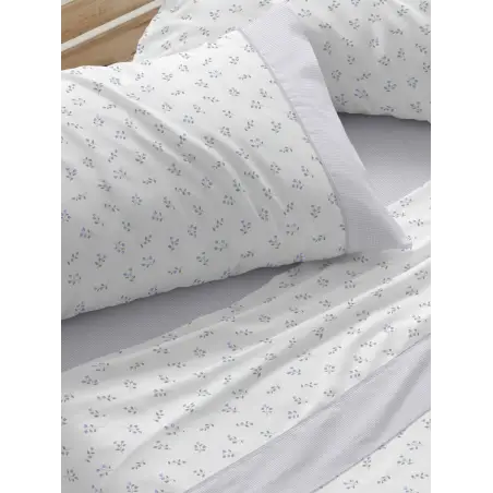 JUEGO DE SÁBANAS BURRITO BLANCO TRI-545