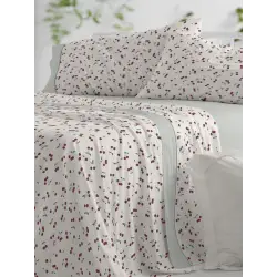 JUEGO DE SÁBANAS BURRITO BLANCO TRI-546