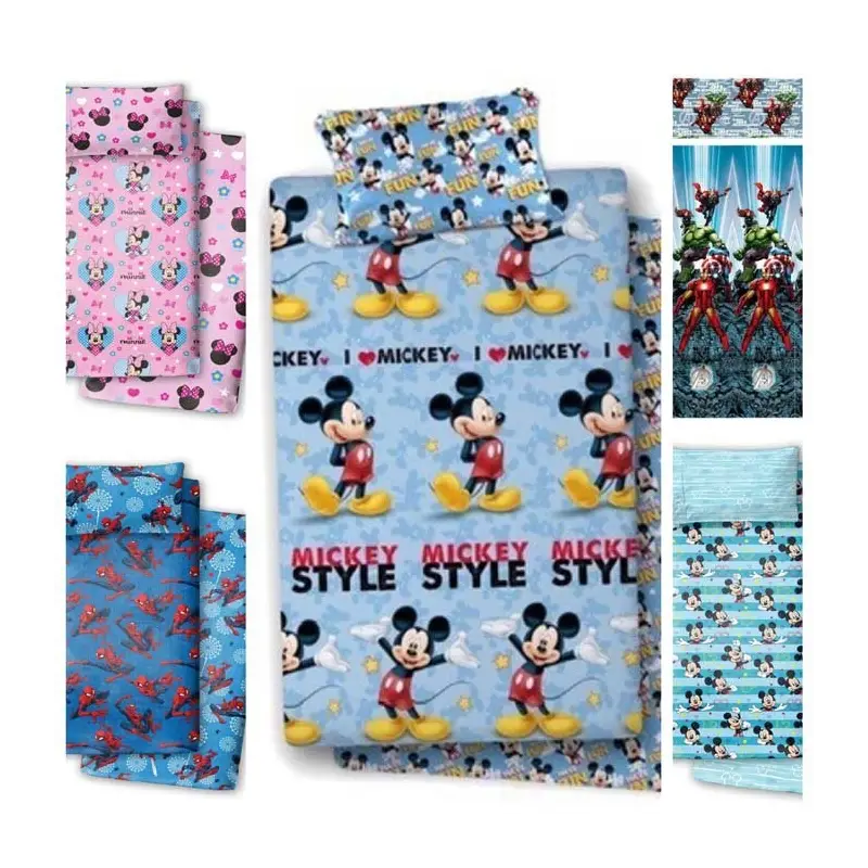 CONJUNTO DE LENÇÓIS COM LICENÇA DISNEY