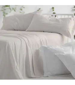 JUEGO DE SÁBANAS BURRITO BLANCO TRI-534