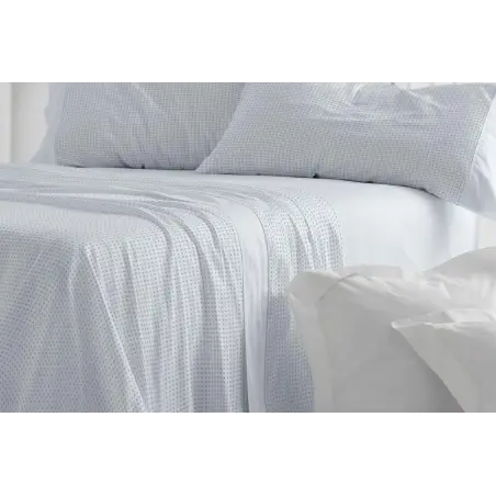 JUEGO DE SÁBANAS BURRITO BLANCO TRI-622