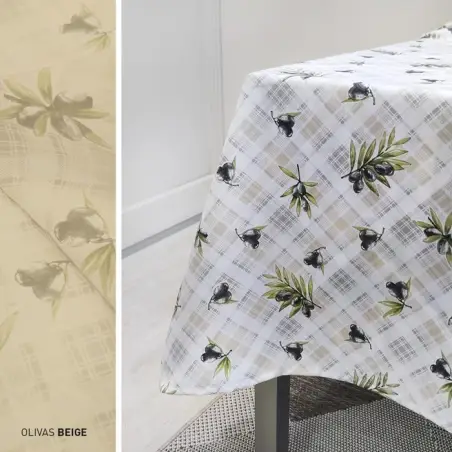 COBERTURA DE MESA EM AZEITONA