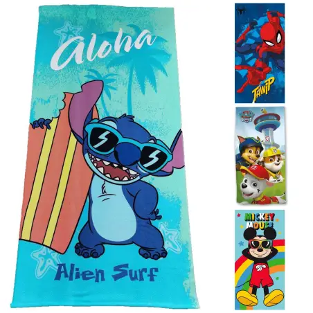 TOALHA DE PRAIA COM LICENÇA