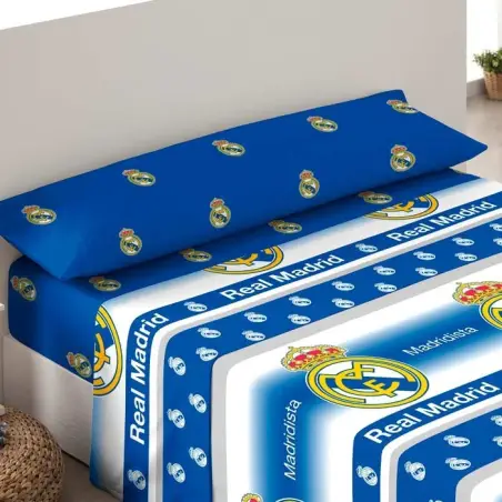 CONJUNTO DE LENÇÓIS 3 DO REAL MADRID