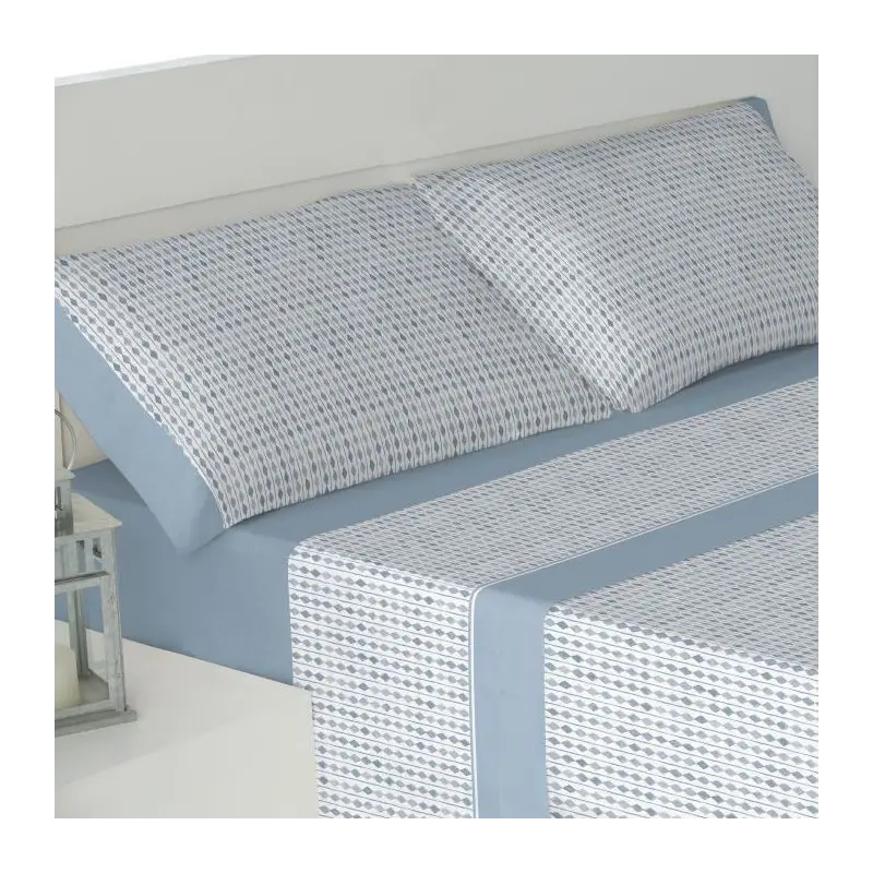 CONJUNTO DE LENÇÓIS TÉRMICOS DE FLANELA NEPTUNE